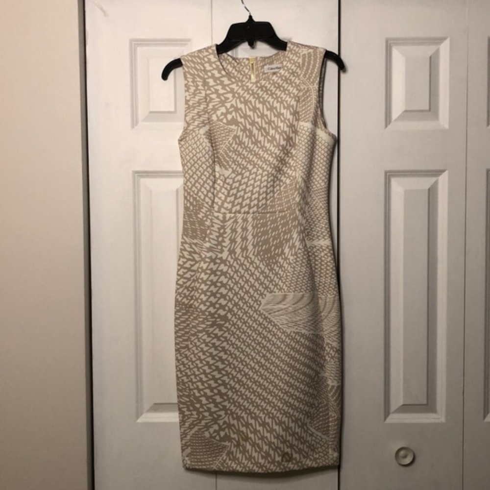 Calvin Klein Sheath Dress, Size 8